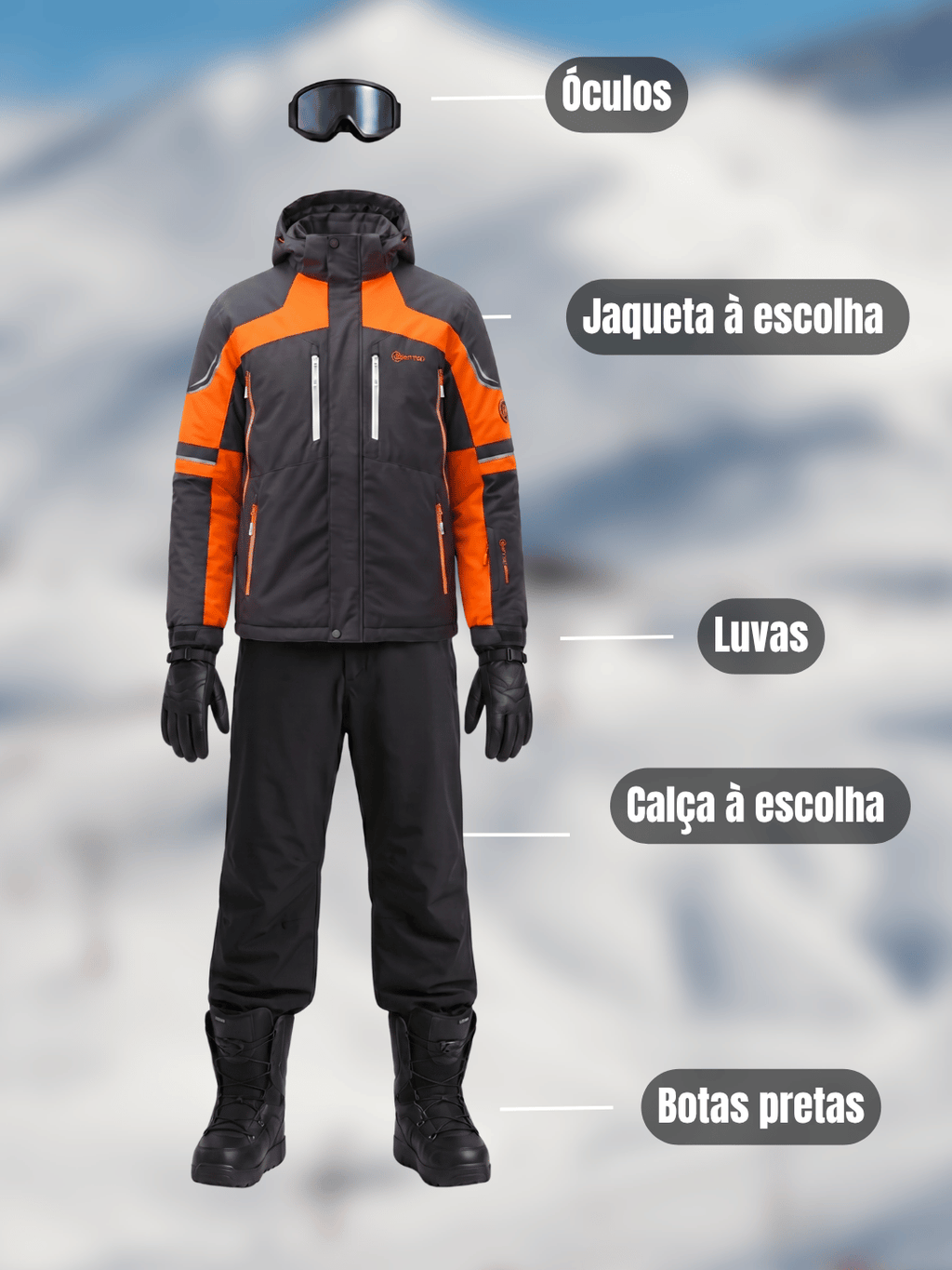Kit Clássico Masculino
